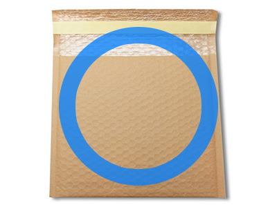 クッション付き封筒